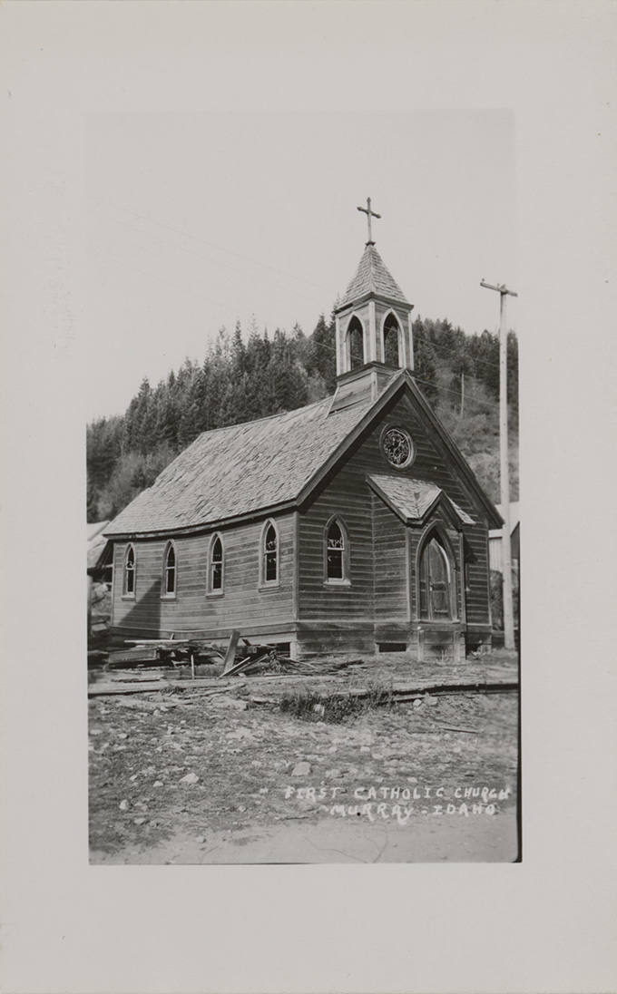 First Catholic Church. Murray, Idaho.