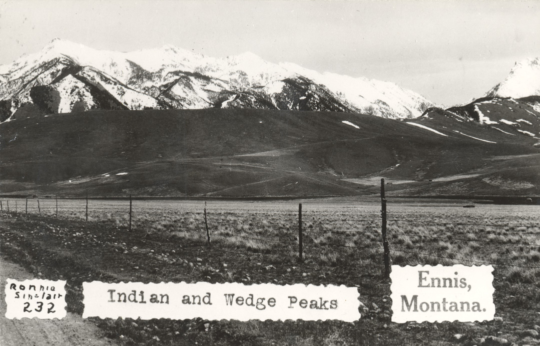 Indian and Wedge peaks, Ennis, Montana.