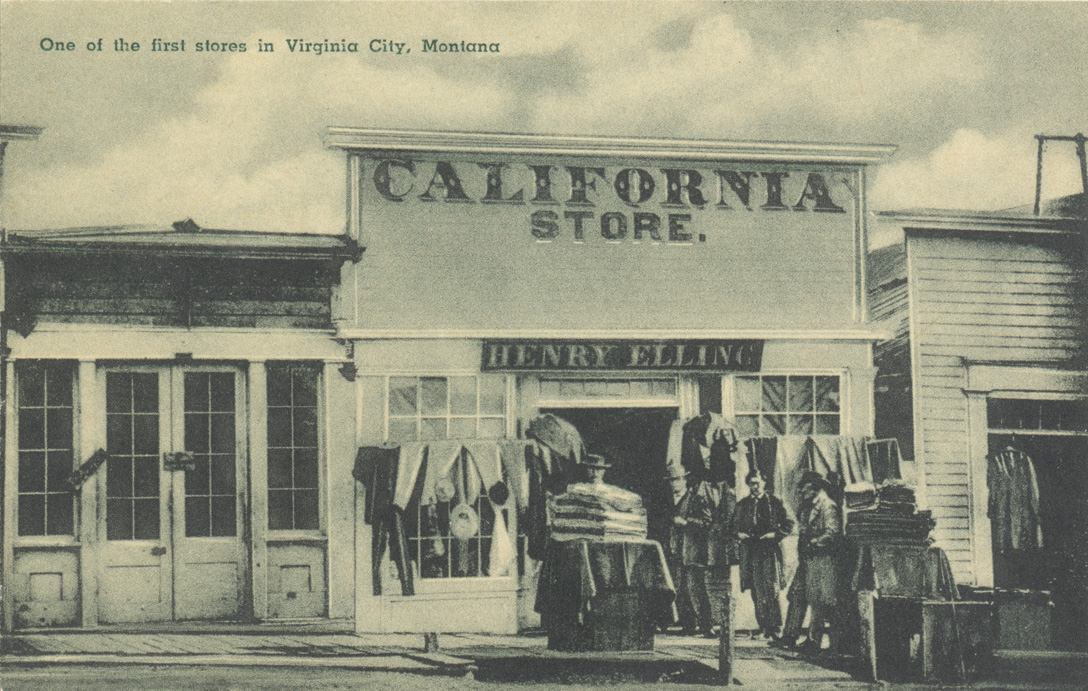 California Store. Virginia City, Montana.